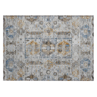 Piper Looms Chantille Bohemian ACN2198 Gray Machine Washable Area Rug Scatter Main Image