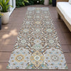 Piper Looms Chantille Panel ACN2199 Chocolate Machine Washable Area Rug Runner Outdoor Lifestyle Image Feature