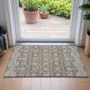 Piper Looms Chantille Panel ACN2199 Chocolate Machine Washable Area Rug Scatter Lifestyle Image Feature