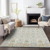 Piper Looms Chantille Panel ACN2199 Ivory Machine Washable Area Rug Lifestyle Image Feature