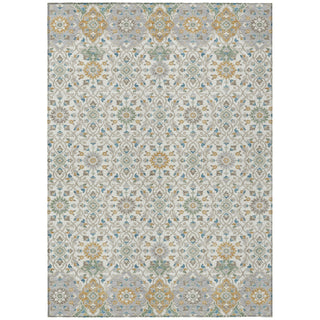 Piper Looms Chantille Panel ACN2199 Ivory Machine Washable Area Rug main image