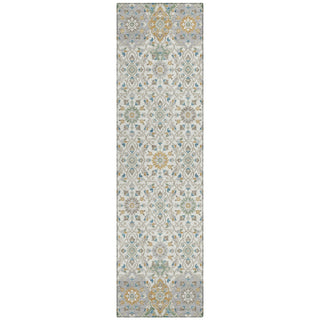 Piper Looms Chantille Panel ACN2199 Ivory Machine Washable Area Rug Runner Main Image
