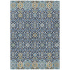 Piper Looms Chantille Panel ACN2199 Navy Machine Washable Area Rug main image