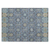 Piper Looms Chantille Panel ACN2199 Navy Machine Washable Area Rug Scatter Main Image