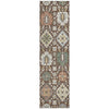 Piper Looms Chantille Bohemian ACN2200 Chocolate Machine Washable Area Rug Runner Main Image
