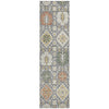 Piper Looms Chantille Bohemian ACN2200 Gray Machine Washable Area Rug Runner Main Image