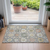 Piper Looms Chantille Bohemian ACN2200 Gray Machine Washable Area Rug Scatter Lifestyle Image Feature
