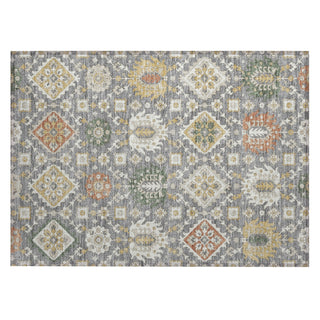 Piper Looms Chantille Bohemian ACN2200 Gray Machine Washable Area Rug Scatter Main Image