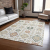 Piper Looms Chantille Bohemian ACN2200 Ivory Machine Washable Area Rug Lifestyle Image Feature
