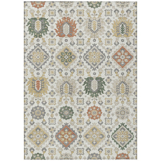 Piper Looms Chantille Bohemian ACN2200 Ivory Machine Washable Area Rug main image