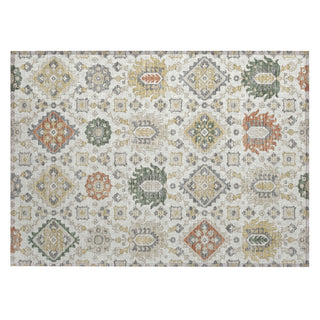 Piper Looms Chantille Bohemian ACN2200 Ivory Machine Washable Area Rug Scatter Main Image