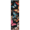 Piper Looms Chantille Animal ACN2201 Black Machine Washable Area Rug Runner Main Image