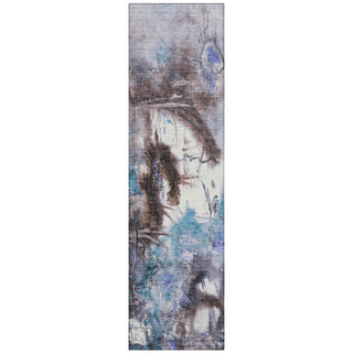 Piper Looms Chantille Abstract ACN2202 Lavender Machine Washable Area Rug Runner Main Image