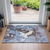 Piper Looms Chantille Abstract ACN2202 Lavender Machine Washable Area Rug Scatter Lifestyle Image Feature
