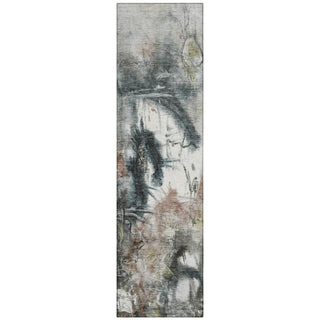 Piper Looms Chantille Abstract ACN2202 Taupe Machine Washable Area Rug Runner Main Image