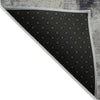 Piper Looms Chantille Abstract ACN2204 Gray Machine Washable Area Rug Backing Image