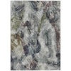 Piper Looms Chantille Abstract ACN2204 Gray Machine Washable Area Rug main image