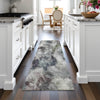 Piper Looms Chantille Abstract ACN2204 Gray Machine Washable Area Rug Runner Lifestyle Image Feature