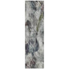 Piper Looms Chantille Abstract ACN2204 Gray Machine Washable Area Rug Runner Main Image