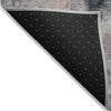 Piper Looms Chantille Abstract ACN2204 Green Machine Washable Area Rug Backing Image