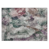 Piper Looms Chantille Abstract ACN2204 Green Machine Washable Area Rug Scatter Main Image
