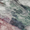 Piper Looms Chantille Abstract ACN2204 Green Machine Washable Area Rug Swatch Image