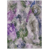 Piper Looms Chantille Abstract ACN2204 Lavender Machine Washable Area Rug main image