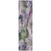 Piper Looms Chantille Abstract ACN2204 Lavender Machine Washable Area Rug Runner Main Image