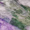 Piper Looms Chantille Abstract ACN2204 Lavender Machine Washable Area Rug Swatch Image