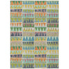Piper Looms Chantille Geometric ACN2205 Beige Machine Washable Area Rug main image