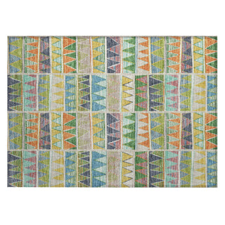 Piper Looms Chantille Geometric ACN2205 Beige Machine Washable Area Rug Scatter Main Image