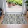 Piper Looms Chantille Geometric ACN2205 Gray Machine Washable Area Rug Scatter Lifestyle Image Feature