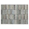 Piper Looms Chantille Geometric ACN2205 Gray Machine Washable Area Rug Scatter Main Image