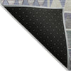 Piper Looms Chantille Geometric ACN2205 Lavender Machine Washable Area Rug Backing Image