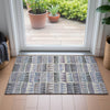 Piper Looms Chantille Geometric ACN2205 Lavender Machine Washable Area Rug Scatter Lifestyle Image Feature