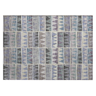 Piper Looms Chantille Geometric ACN2205 Lavender Machine Washable Area Rug Scatter Main Image