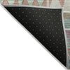 Piper Looms Chantille Geometric ACN2205 Salmon Machine Washable Area Rug Backing Image