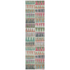 Piper Looms Chantille Geometric ACN2205 Salmon Machine Washable Area Rug Runner Main Image