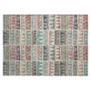 Piper Looms Chantille Geometric ACN2205 Salmon Machine Washable Area Rug Scatter Main Image