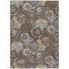 Piper Looms Chantille Geometric ACN2206 Fudge Machine Washable Area Rug main image
