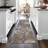 Piper Looms Chantille Geometric ACN2206 Fudge Machine Washable Area Rug Runner Lifestyle Image Feature