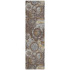 Piper Looms Chantille Geometric ACN2206 Fudge Machine Washable Area Rug Runner Main Image