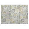 Piper Looms Chantille Geometric ACN2206 Ivory Machine Washable Area Rug Scatter Main Image