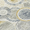 Piper Looms Chantille Geometric ACN2206 Ivory Machine Washable Area Rug Swatch Image