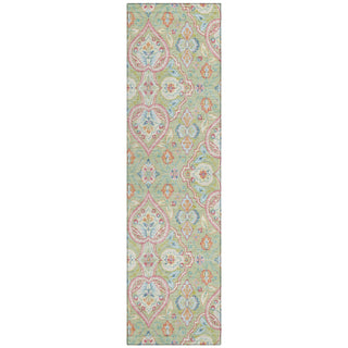 Piper Looms Chantille Bohemian ACN2207 Aloe Machine Washable Area Rug Runner Main Image