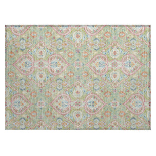 Piper Looms Chantille Bohemian ACN2207 Aloe Machine Washable Area Rug Scatter Main Image