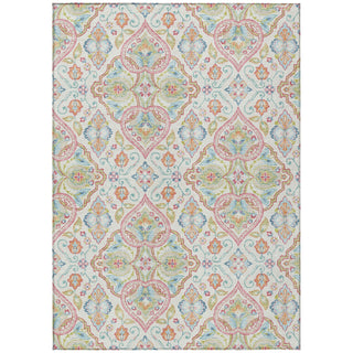 Piper Looms Chantille Bohemian ACN2207 Ivory Machine Washable Area Rug main image