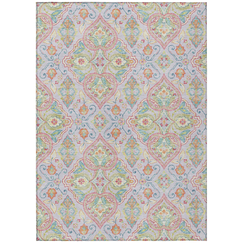 Piper Looms Chantille Bohemian ACN2207 Lavender Machine Washable Area Rug main image
