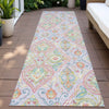 Piper Looms Chantille Bohemian ACN2207 Lavender Machine Washable Area Rug Runner Outdoor Lifestyle Image Feature
