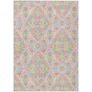 Piper Looms Chantille Bohemian ACN2207 Pink Machine Washable Area Rug main image